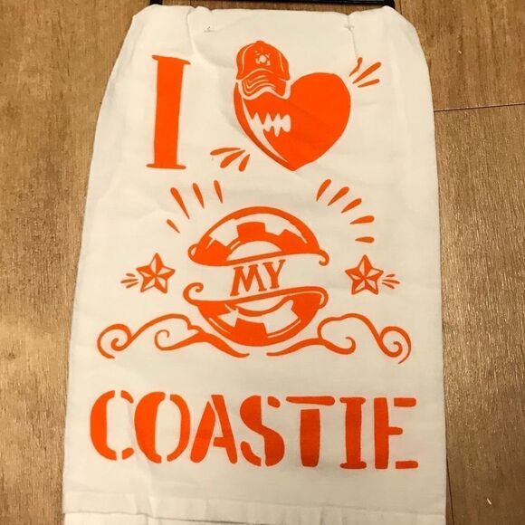 Coastie Towel Kitchen Linen Military Dish Towel NWT - Picture 4 of 4